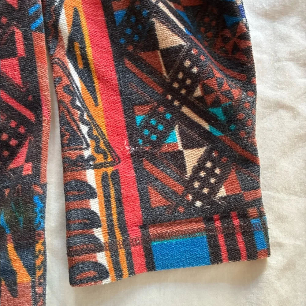 Chico's Multicolor Geometric Shirt Jacket - Picture 3 of 5